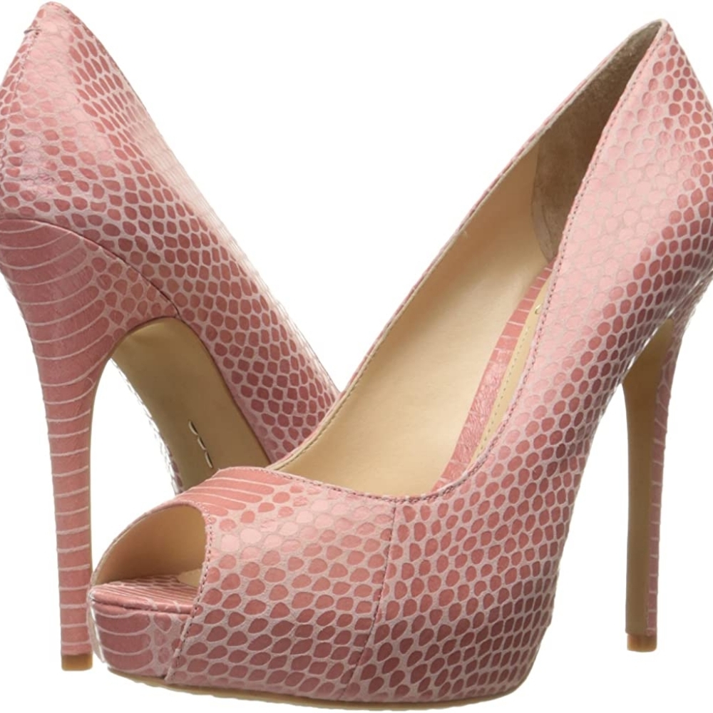 Vince Camuto Heels Pumps Pink Loramina Size 7